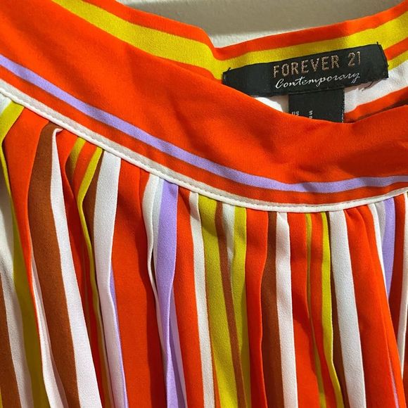 🔔 FOREVER 21 Coloured Long Skirt ($25 for 3 items) - Picture 4 of 7